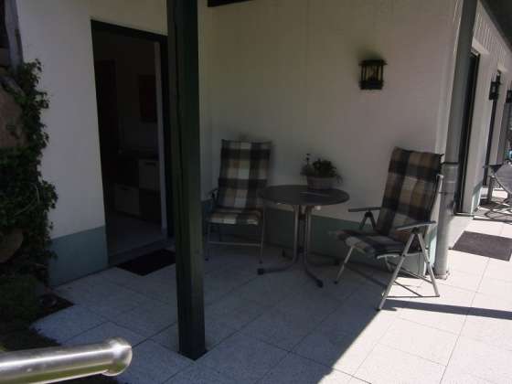 Terrasse möbliert