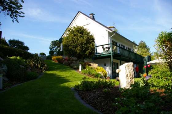 Unser Haus In der Abendsonne