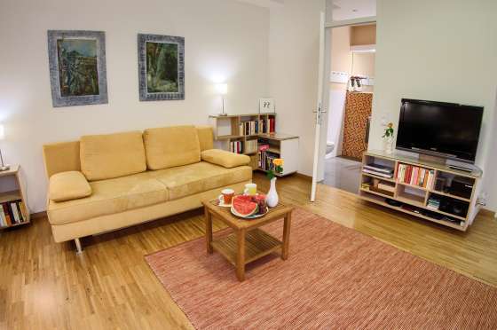 Schlafsofa im Wohnzimmer