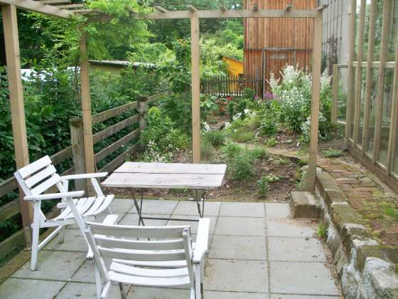 Ferienwohnungsterrasse